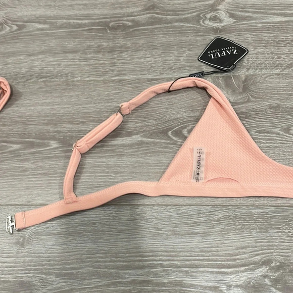NWT Zaful Forever Young Bikini Peach Pink 6 - Picture 6 of 14